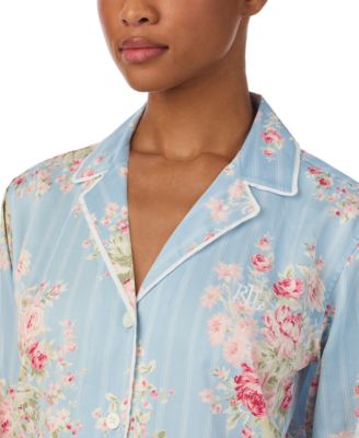 Women's Floral Print Pajama Set