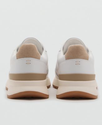 Men's Leather Mixed Sneakers