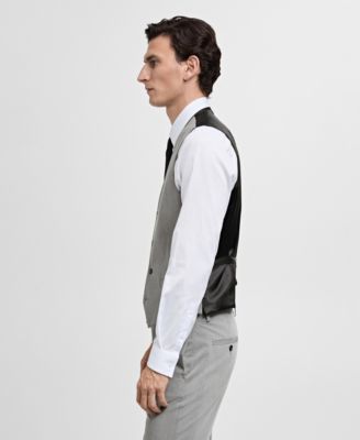 Men's Paris Super Slim-Fit Suit Vest