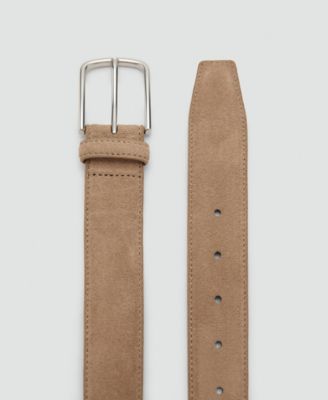Men's Suede Leather Belt