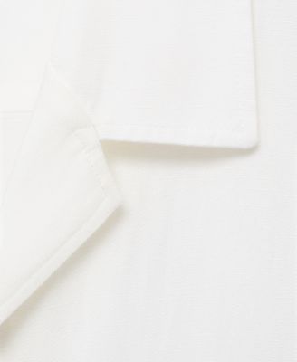 Men's Regular-Fit Linen Blend Shirt