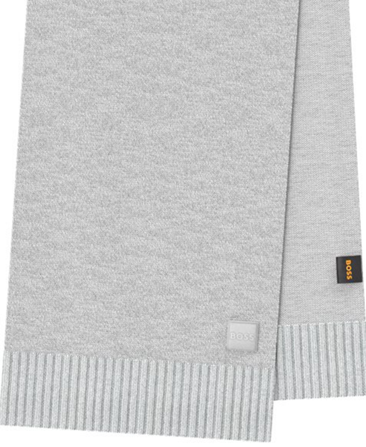 Hugo Boss Men's Akaio Plain Knit Scarf