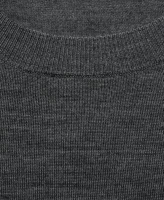 Men's Wool Round-Neck Sweater