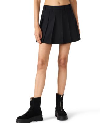Steve Madden Womens Margo Mini Skirt - Black 48$