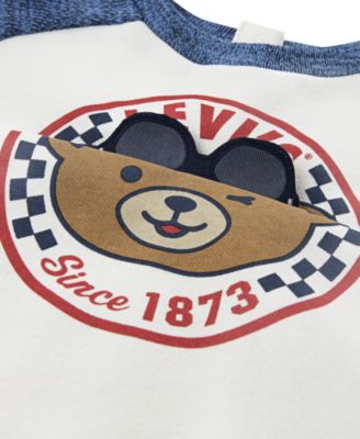 Baby Boys' Moto Crewneck T-Shirt and Jeans, 2-Piece Set