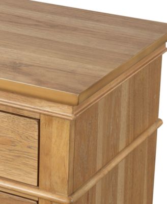 Wellington 26.5" Wood 2-Drawer Nightstand