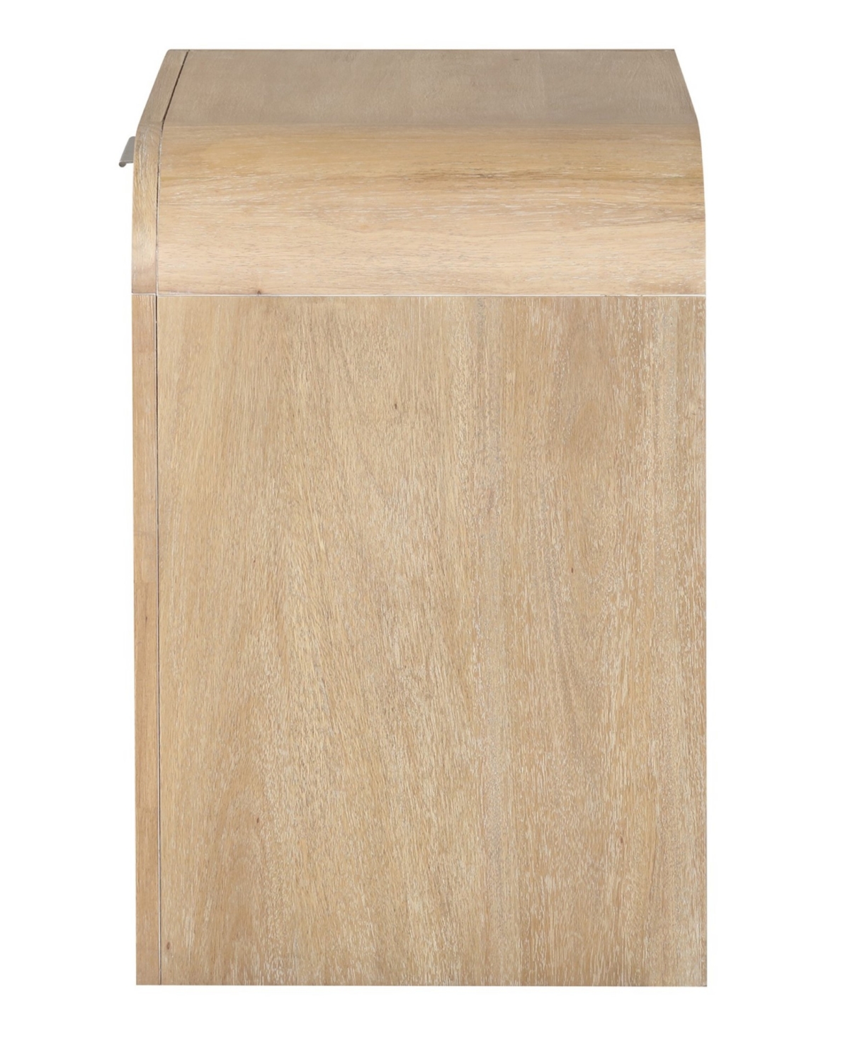 Furniture Of America Elowyn 27" Solid Wood 1-drawer Nightstand With Shelf In Brown