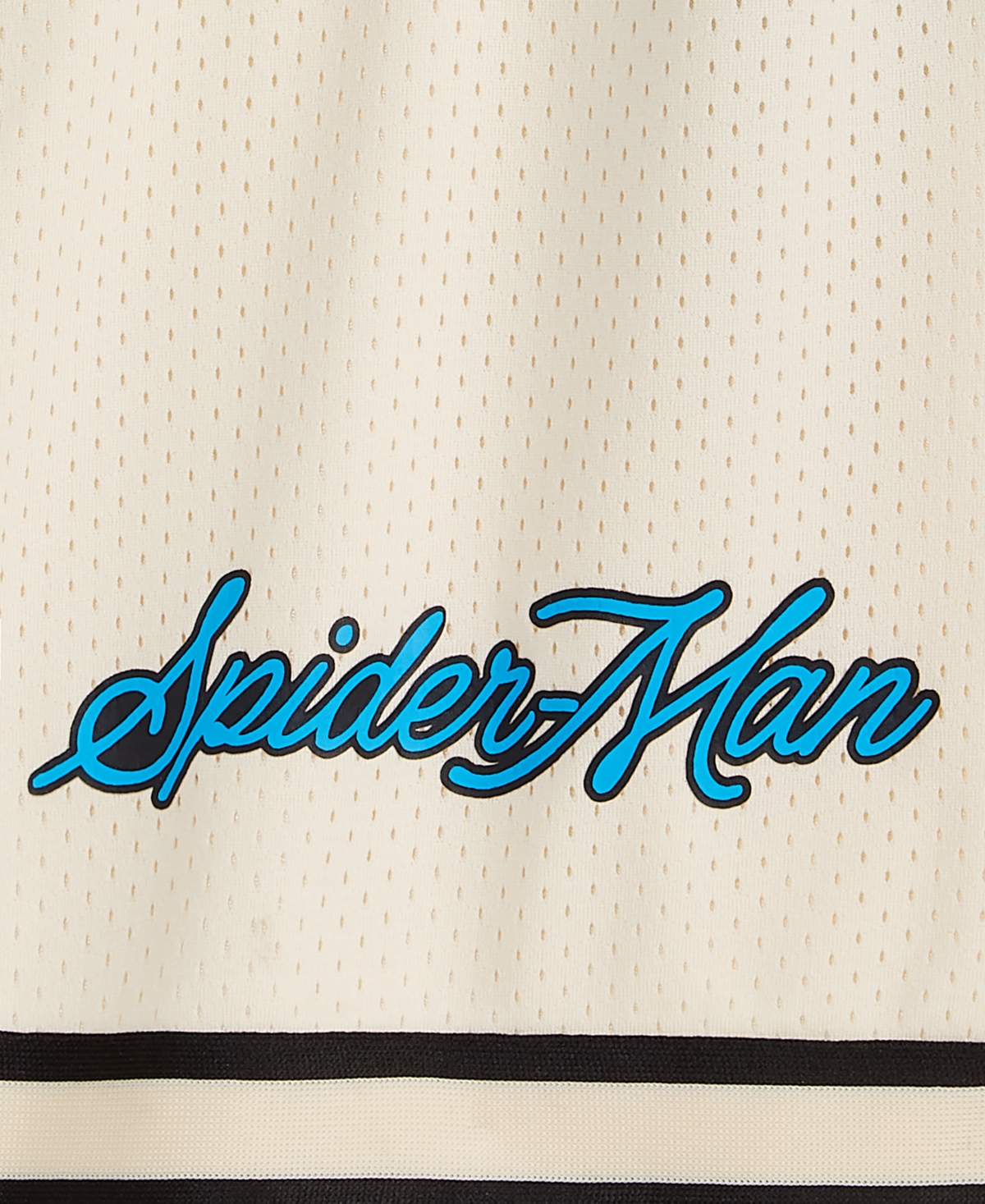 Macy's Marvel X Nba Men's Spider-man 62 Short Sleeve Jersey, Macy's Exclusive In Blue