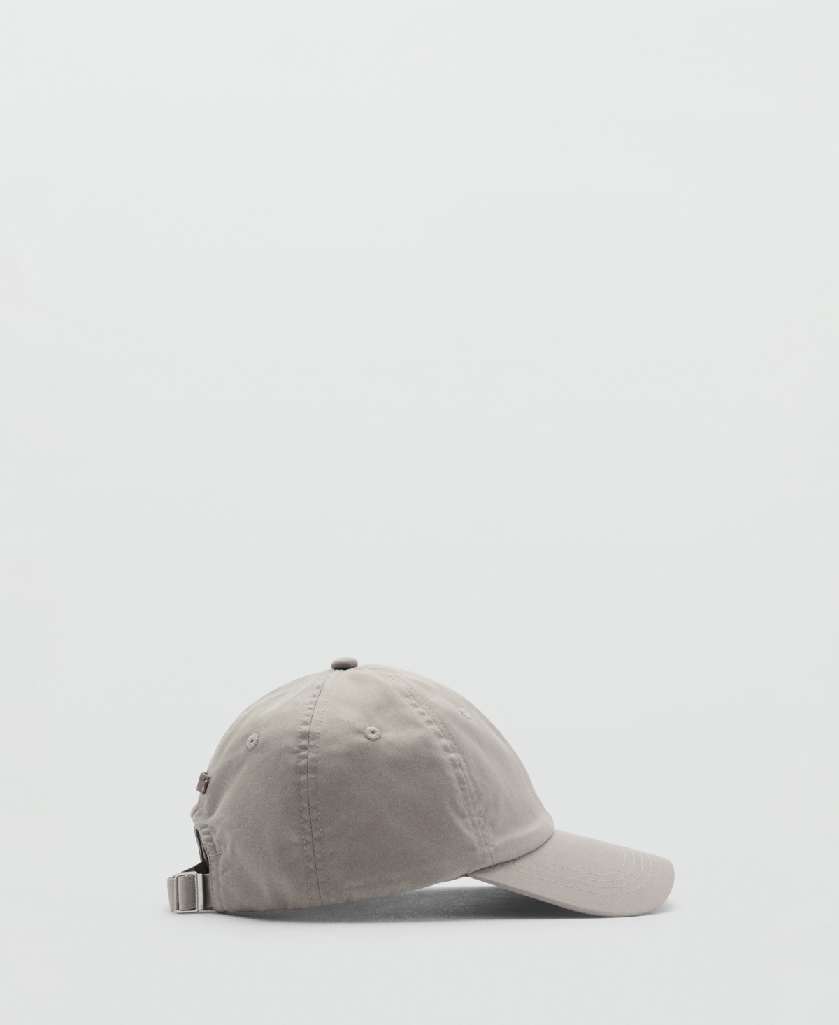 Mango Men's Cotton Visor Hat In Gray