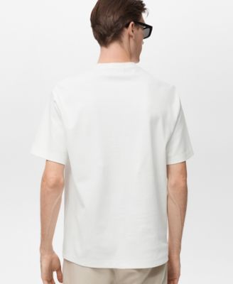 Men's Regular-Fit Textured T-Shirt