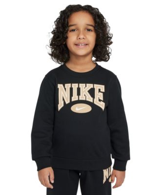 Little Boys' Gameday Essentials Crewneck Sweatshirt and Pants, 2-Piece Set