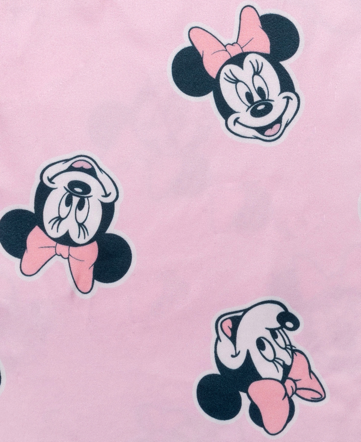 Ame Big Girls Minnie Mouse Button Down Pajama Set In Pink