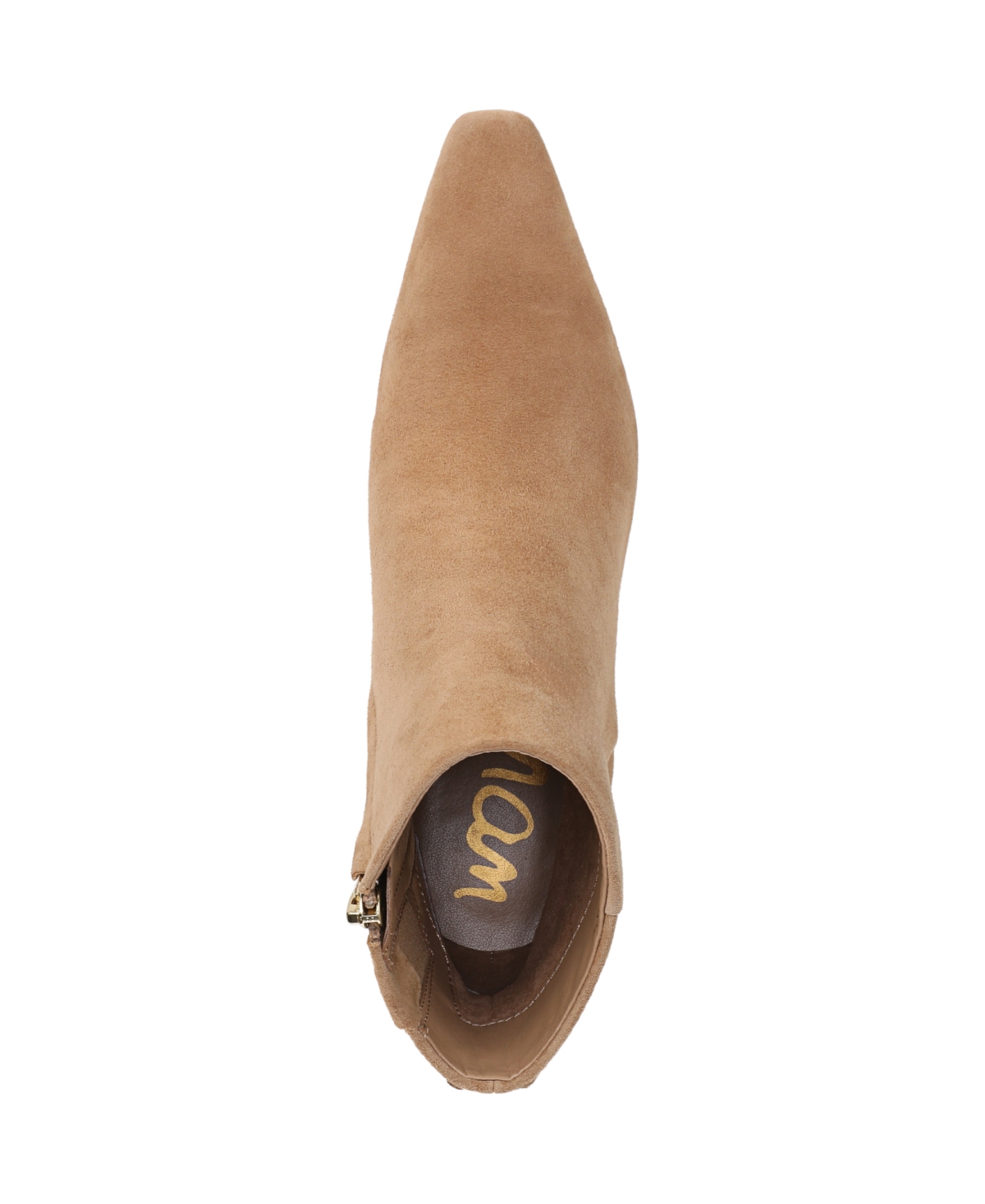 Sam Edelman Women's Saige Zipper Booties In Brown