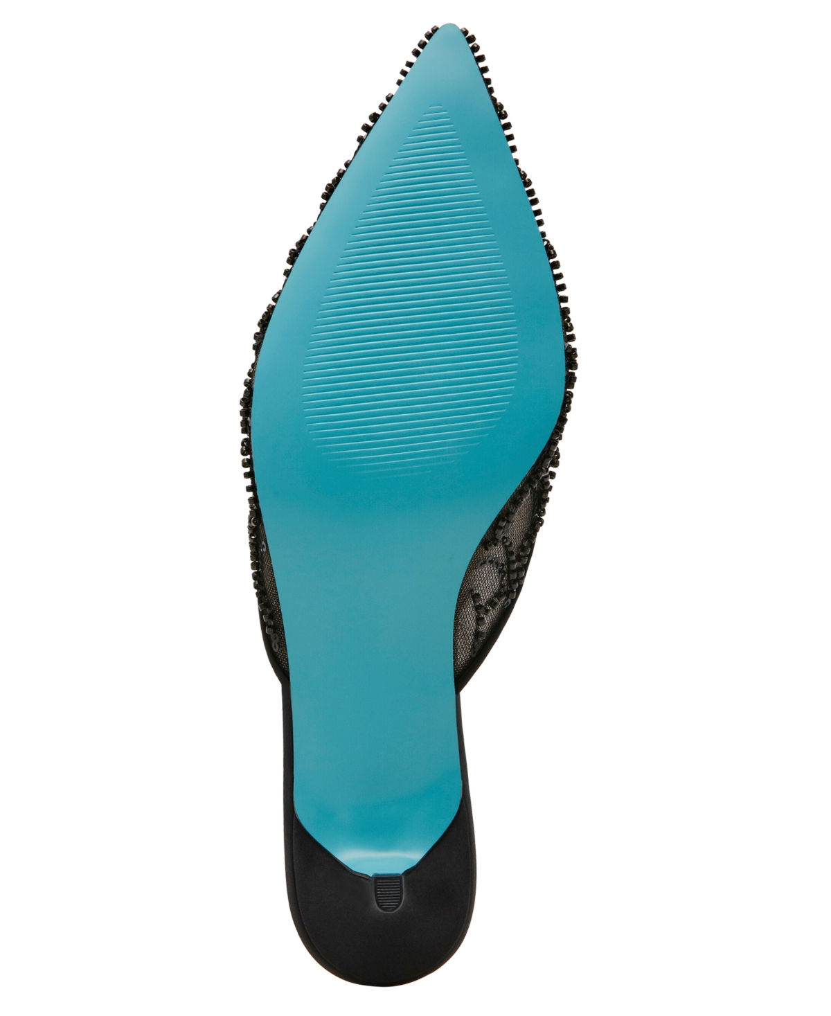 Betsey Johnson Ellis Sequin Mule In Black