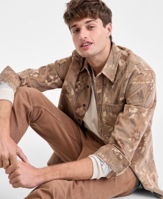 Men's Woods Shirt, Long-Sleeve T-Shirt & Slim-Fit Jeans, Macy's Exclusive