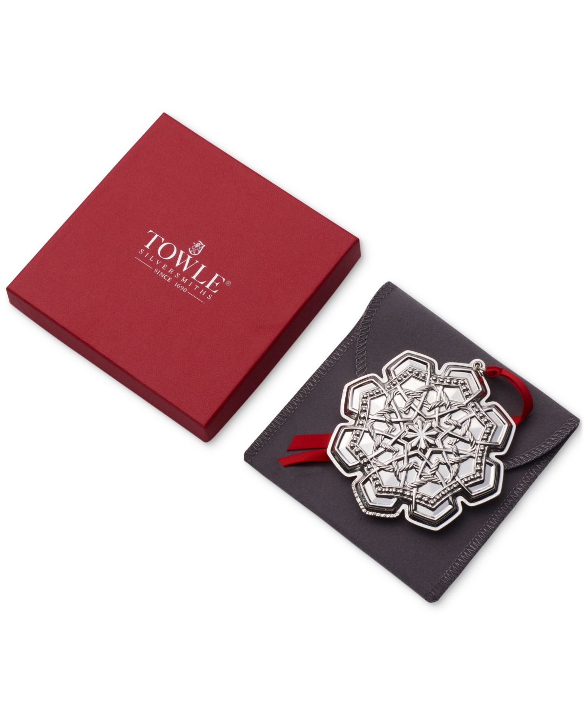 Towle 2025 Sterling Silver Celtic Ornament, 26th Edition In Silver