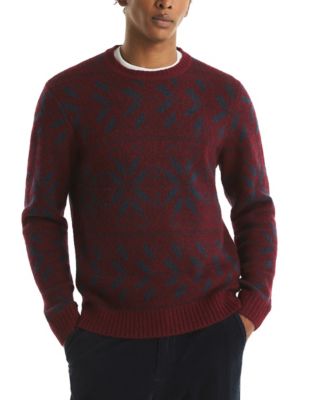 Men's Fair Isle Print Sweater