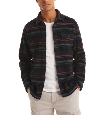 Men's Printed Polar Long Sleeve Shirt