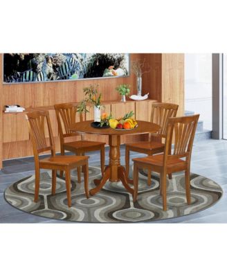 5 Pc Kitchen nook Dining set-breakfast nook Table and 4 Dining Chairs