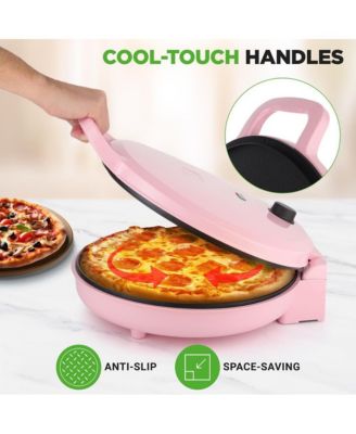 Countertop Pizza Maker - Non-Stick Electric Pizza Oven with Cool Touch Handle and Uplift Function, Includes Spatula
