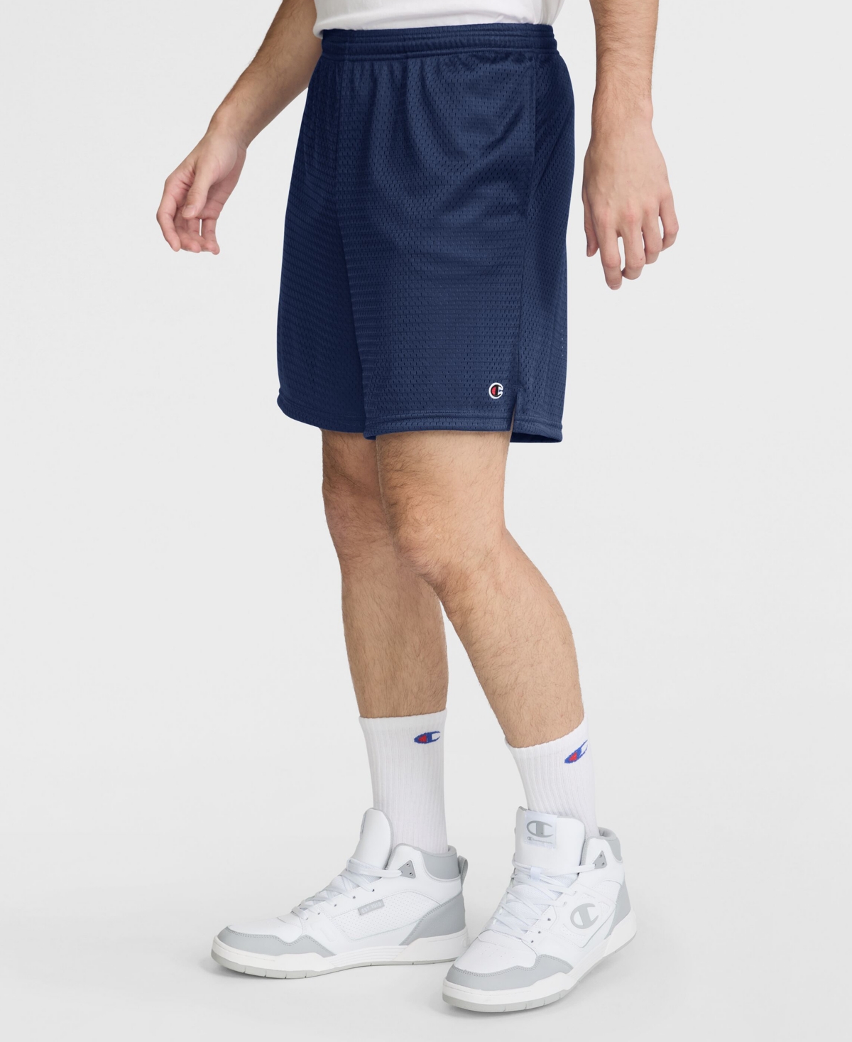 Champion Men's Classic Mesh Shorts In Blue