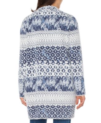 Women's Long Sleeve Coatigan Sweater