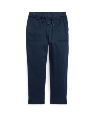 Toddler and Little Boys Stretch Dobby Tapered Pants