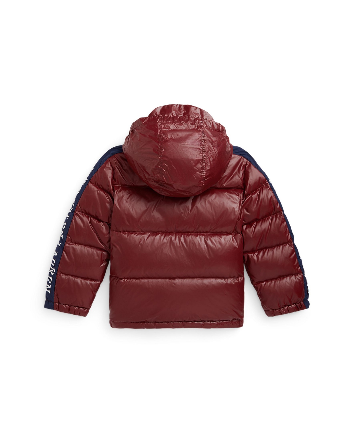 Polo Ralph Lauren Toddler And Little Boys Logo Down Hooded Jacket In Brown