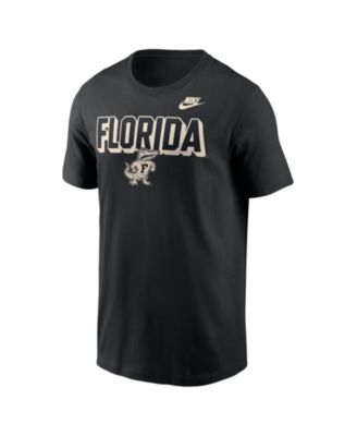Men's Black Florida Gators Fashion Bold T-Shirt