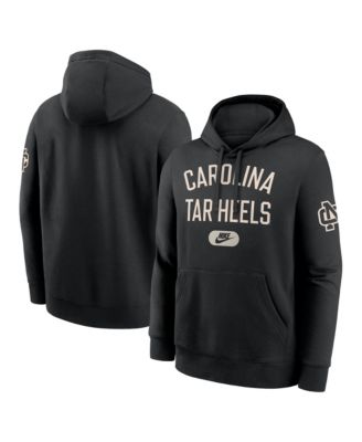 Nike - Men's Black North Carolina Tar Heels Fashion Club Pullover Hoodie
