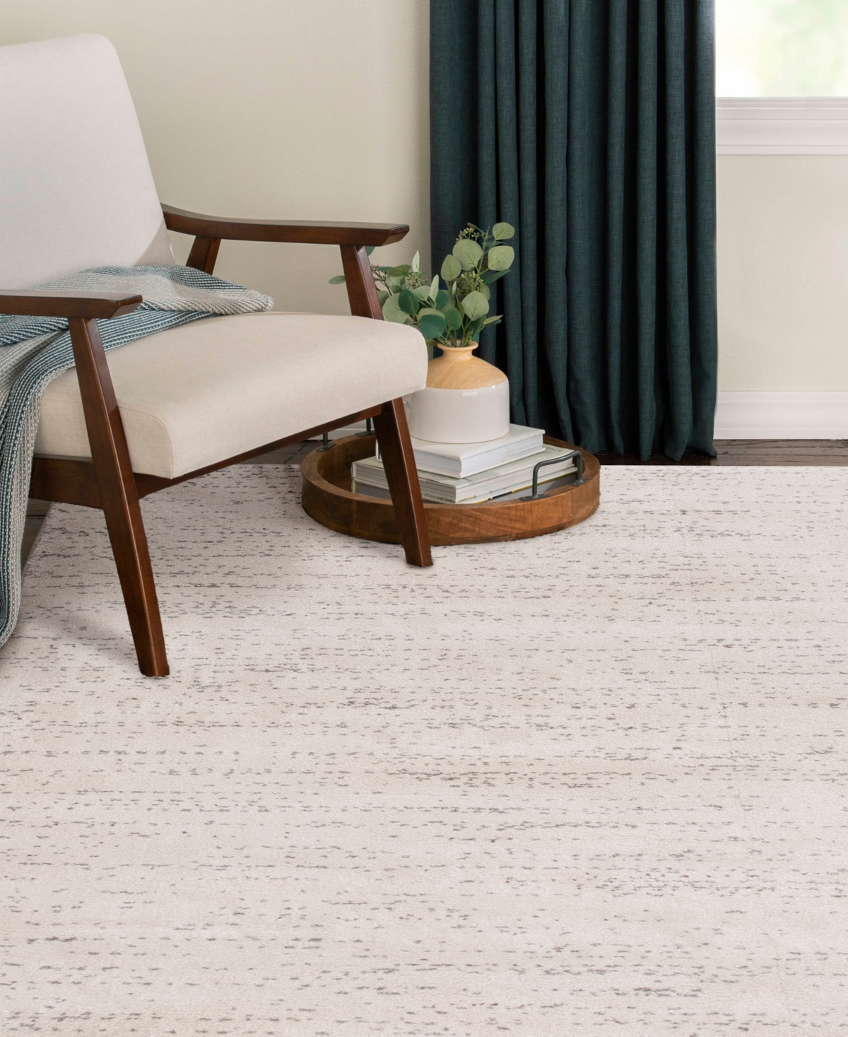 Mink Home Gemini Lunar 3'3"x5'3" Area Rug In Neutral