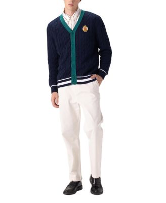 Men's Cable Knit Cardigan