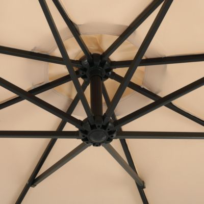 10 Ft Outdoor Patio Cantilever Offset Umbrella