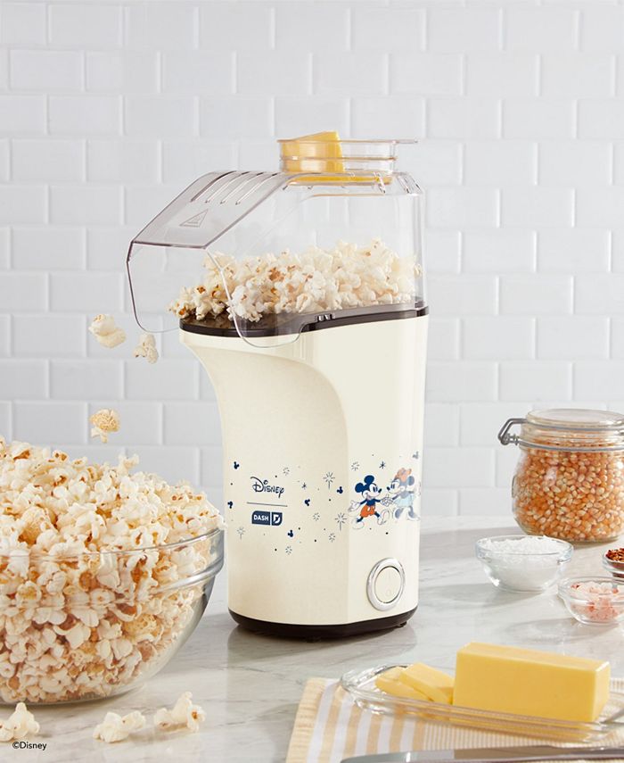 Dash Disney | Dash Mickey & Minnie Fresh Pop Popcorn Maker  - Ivory/Cream - No Size ‼️has stains and could be missing pieces ‼️