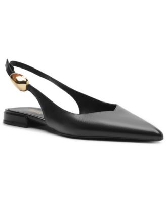 Arezzo - Women's Farrah Slingback Ballet Flats