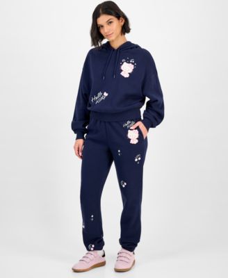 Juniors' Hello Kitty Fleece  Hoodie