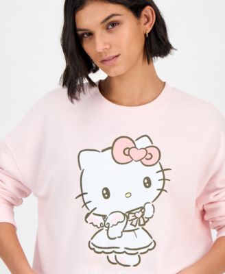 Juniors' Hello Kitty Angel Fleece Sweatshirt