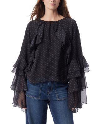 DEE OCLEPPO - Women's Jovanna Ruffled Top