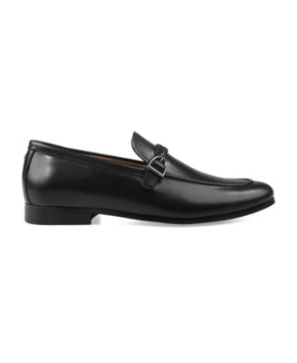 Men's Johnniey Leather Block Heel Loafers, Macy's Exclusive