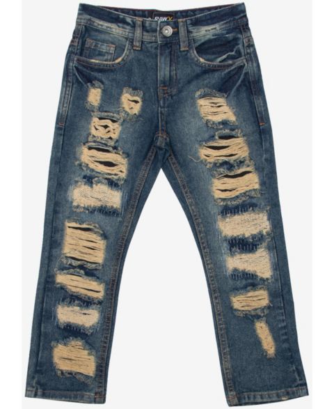 Джинсы Raw X Jeans Size 4-7 для мальчиков, цвет: Синий