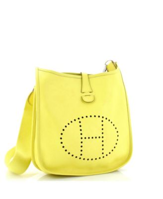 Pre-Owned Hermes PM Evelyne Bag Gen III Epsom