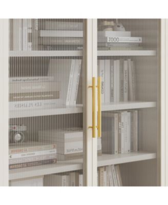 Shoe Storage Cabinet with Doors, 6-Tier Shoe Cabinet with Sturdy Support Legs, Shoes Rack Organizer Cabinet for Entryway, Front Door