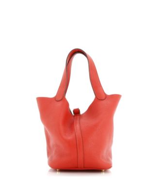 Pre-Owned Hermes MM Picotin Lock Bag Clemence