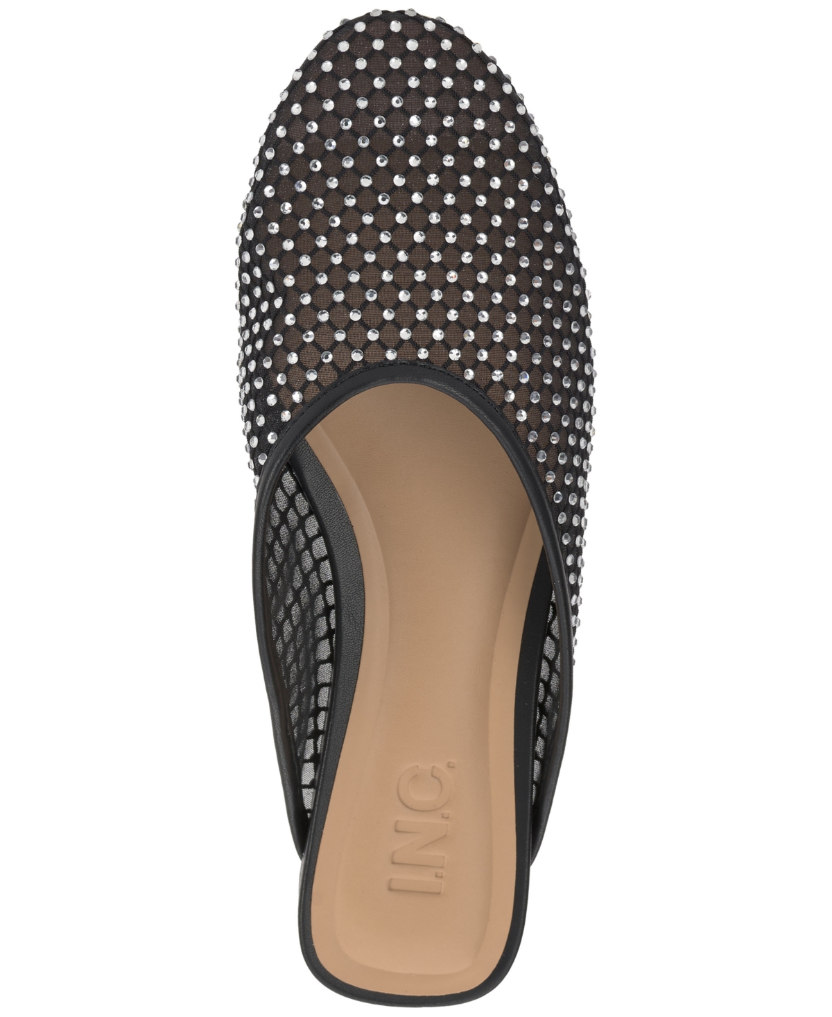Inc International Concepts Women's Akemi Mesh Mules, Macy's Exclusive In Black