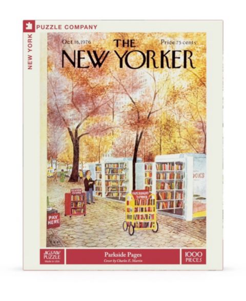 Детский пазл New York Puzzle Company Parkside Pages 1000 Piece Puzzle, Ages 13+