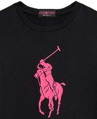 Big Boys Pink Pony Cotton Jersey T-Shirt