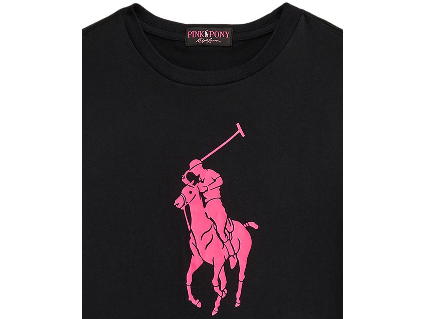 Футболка Polo Ralph Lauren Big Boys Pink Pony Cotton Jersey, цвет: Чёрный — фото 3
