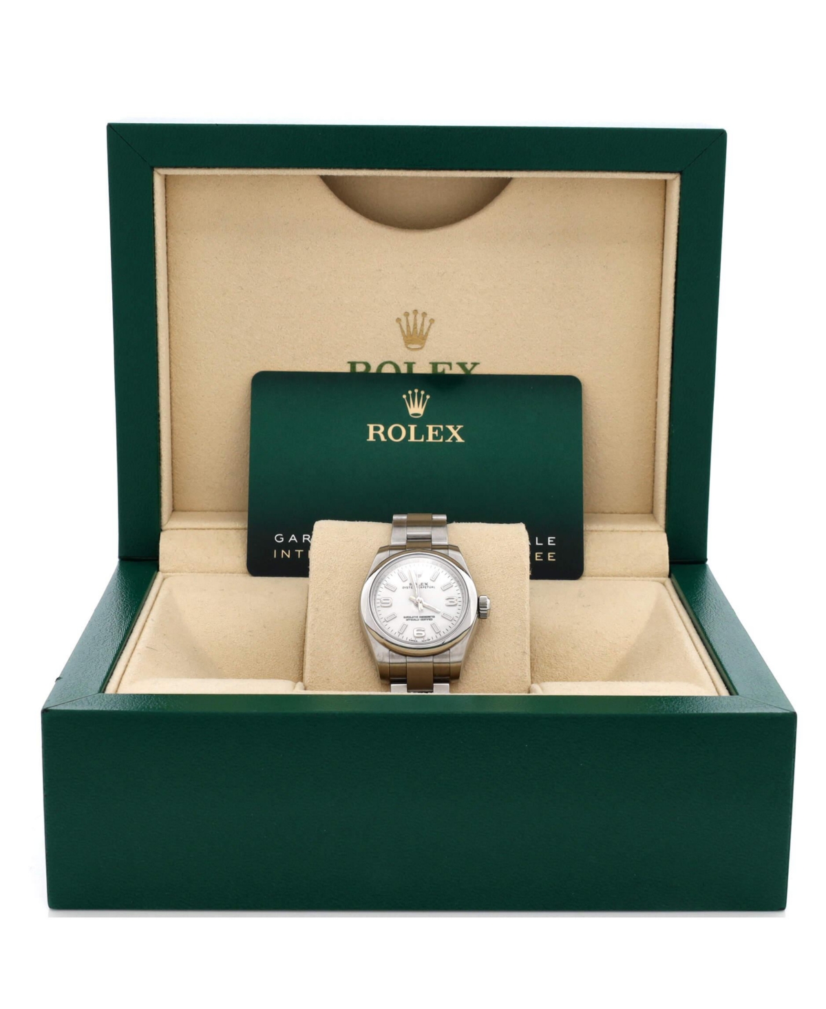 Pre-Owned Rolex Oyster Perpetual Automatic Watch in Stainless Steel 26mm
