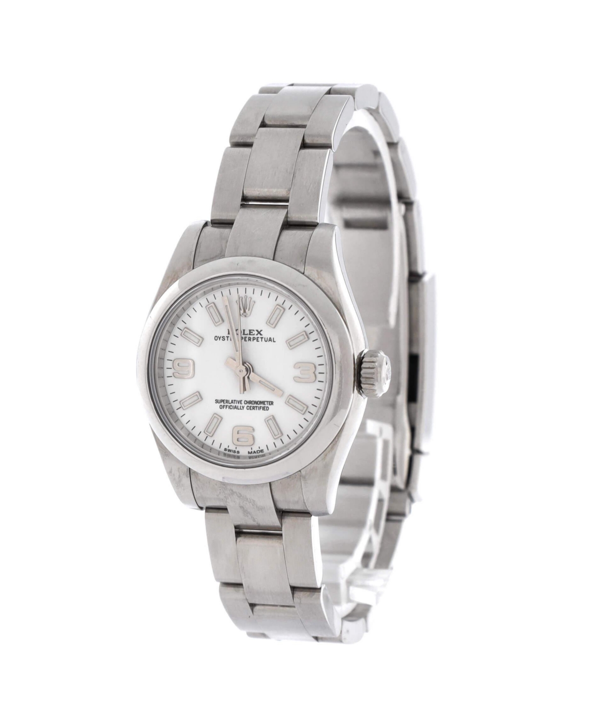 Pre-Owned Rolex Oyster Perpetual Automatic Watch in Stainless Steel 26mm