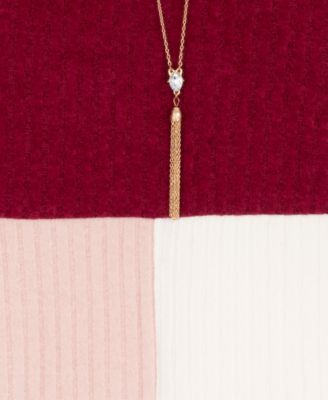 Big Girls Long sleeve Dress with Necklace